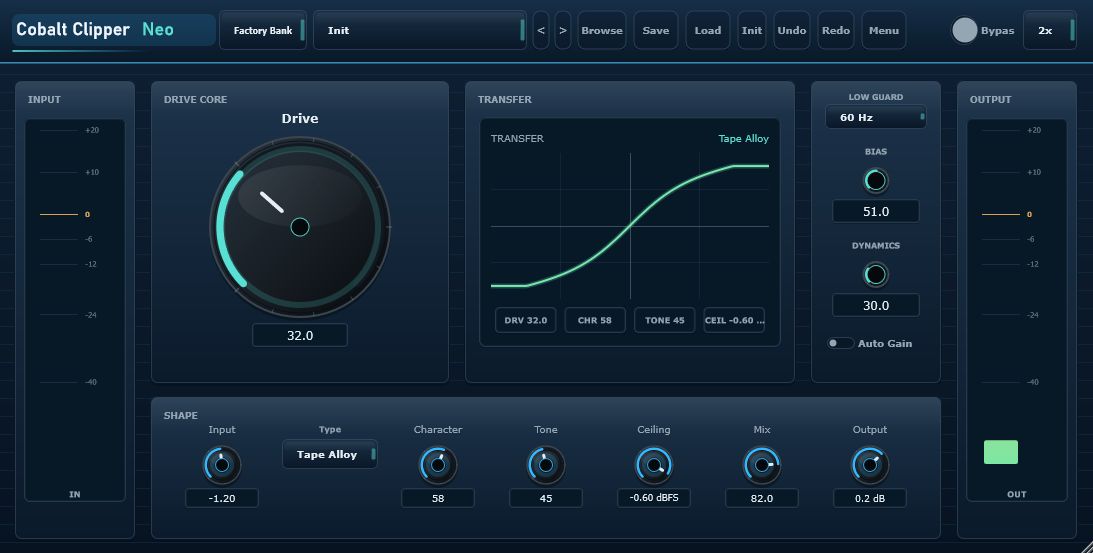 Cobalt Clipper Neo Free interface