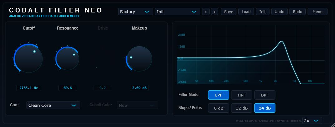 Cobalt Filter Neo Clean Core
