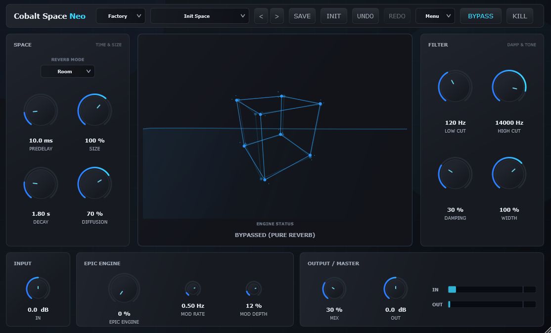 Cobalt Space Neo Room mode